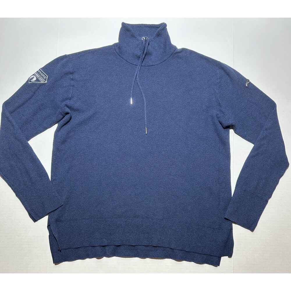 KJUS Women's Kessy Sweater II Atlanta Blue Size 46 XXXL 3XL Outdoor Casual‎ L/S